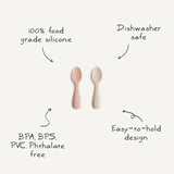 Silicone Toddler Starter Spoons Set
