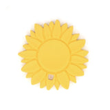 Silicone Sunflower Teether || Lemon