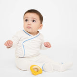 Tatum Baby Pant || Blue Piping