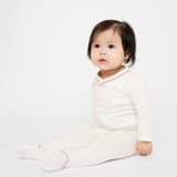 Tatum Baby Pant || Rose Piping