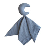 Organic Moon Lovey Blanket