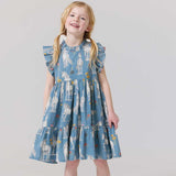 Girls Jennifer Dress || Unicorn Field