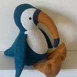 Knitted Toucan || Blue