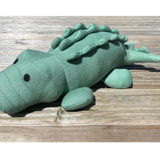 Knitted Crocodile || Green