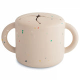 Silicone Snack Cup || Vanilla Confetti