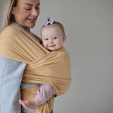 Organic Baby Wrap || Mustard Melange