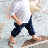 Washable Rug || Vintage Map