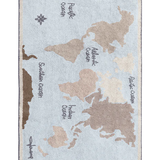 Washable Rug || Vintage Map