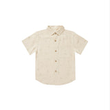 Collared Short Sleeve Shirt || Palm