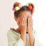 Pompom Unicorn Hair Clips