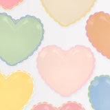 Pastel Heart Plates || Large