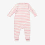 Ziggy Zip Romper || Dusty Rose Mini Stripe