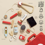 Wooden Vintage Doctor Kit