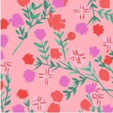 Gift Wrap Roll || Dahlias in December