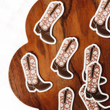 Vinyl Sticker || Cowboy Boot
