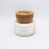 Apothecary Jar Candle || Monstera Leaf & Aloe