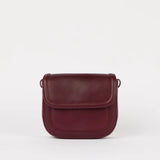 Nina Bag || Dark Cherry Classic Leather
