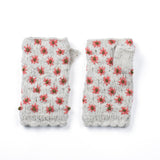 Anaya Handwarmers || Floral Embroidery