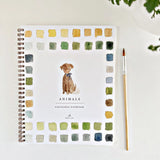 Watercolor Workbook || Animals