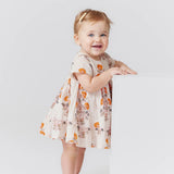 Baby Girls Niley Dress Set || Cloud Bouquet Floral