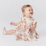 Baby Girls Niley Dress Set || Cloud Bouquet Floral