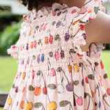Baby Girls Stevie Dress Set || Cloud Pink Cherry