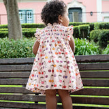 Baby Girls Stevie Dress Set || Cloud Pink Cherry