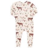Baby Bamboo Romper || Farm Life