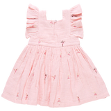 Girls Elsie Dress || Ballerina Embroidery