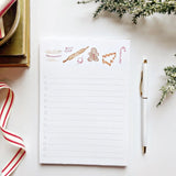 Christmas Checklist Notepad || Bell Wreath