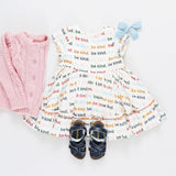 Girls Cable Constance Sweater || Dusty Rose