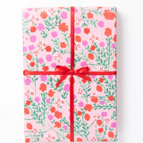Gift Wrap Roll || Dahlias in December