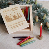 Boxed Advent Candle Set || Mindfulness Candles