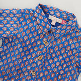 Boys Jack Shirt || Blue Lisbon Ditsy