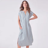 Women's Cooper Coverup || Blue Stripe