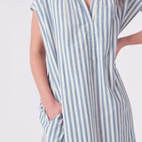 Women's Cooper Coverup || Blue Stripe