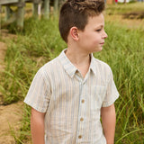 Boys Jack Shirt || Riviera Stripe