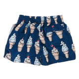 Boys Swim Trunk || Navy Soft Serve
