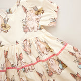 Girls Maribelle Dress || Bunny Friends