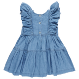 Girls Raphaela Dress || Chambray