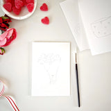 Paintable Notecards || Love Sweet Love