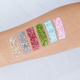 Hair, Face & Body Glitter Gel || Bubblegum Baby Pink