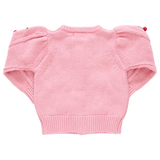 Girls Constance Sweater || Cherries