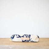 Luna Pencil Bag || Kelly + Pea, Navy Zip