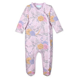 Zoey Pink Pima Cotton Footie