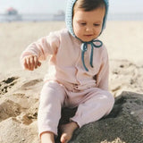 Milan Organic Knit Baby Cardigan || Cream