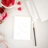 Paintable Notecards || Love Sweet Love