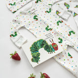 Organic 2-Way Zipper Footie || The Very Hungry Caterpillar