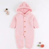 Knit Jumpsuit || Pink