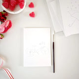 Paintable Notecards || Love Sweet Love